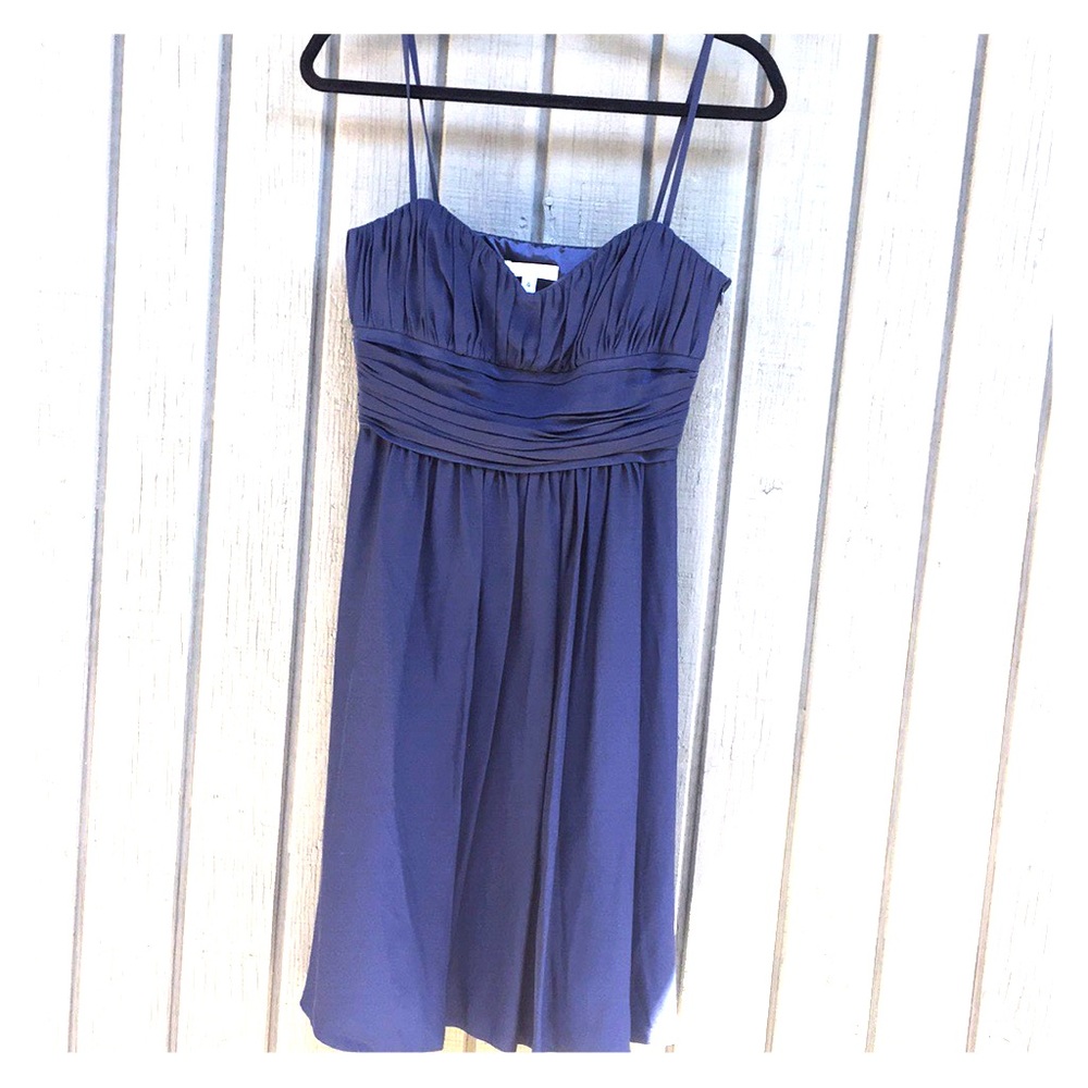 Navy blue cocktail dress